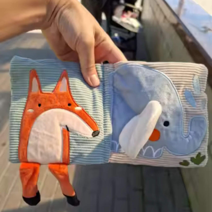 Livro Sensorial para Bebês | Animais