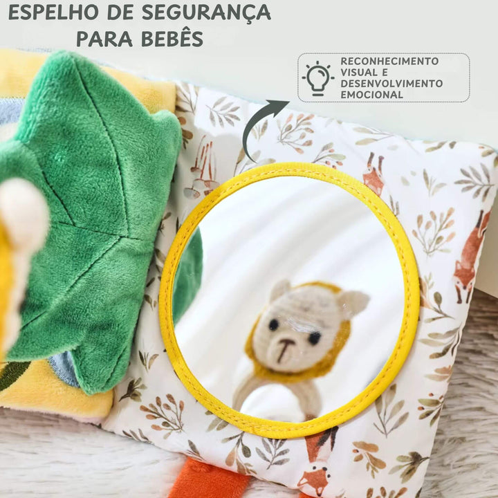 Livro Sensorial para Bebês | Animais