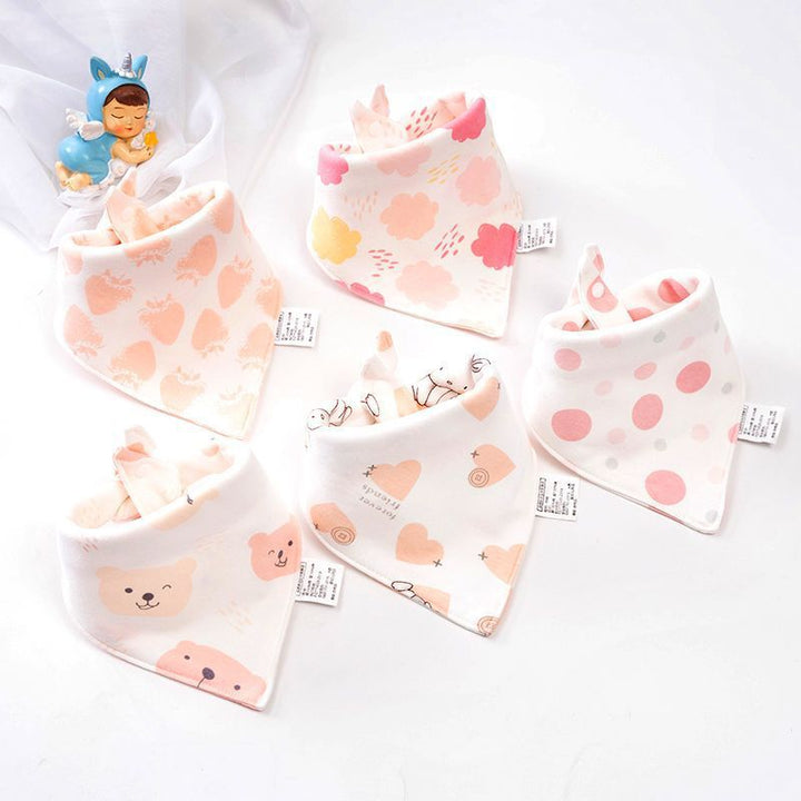 Babador  para Bebês - Kit menina com 5 peças