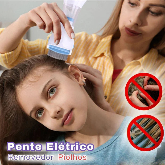 Electric Lice and Nit Remover Comb - Lice Grabber