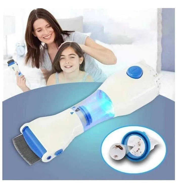 Electric Lice and Nit Remover Comb - Lice Grabber