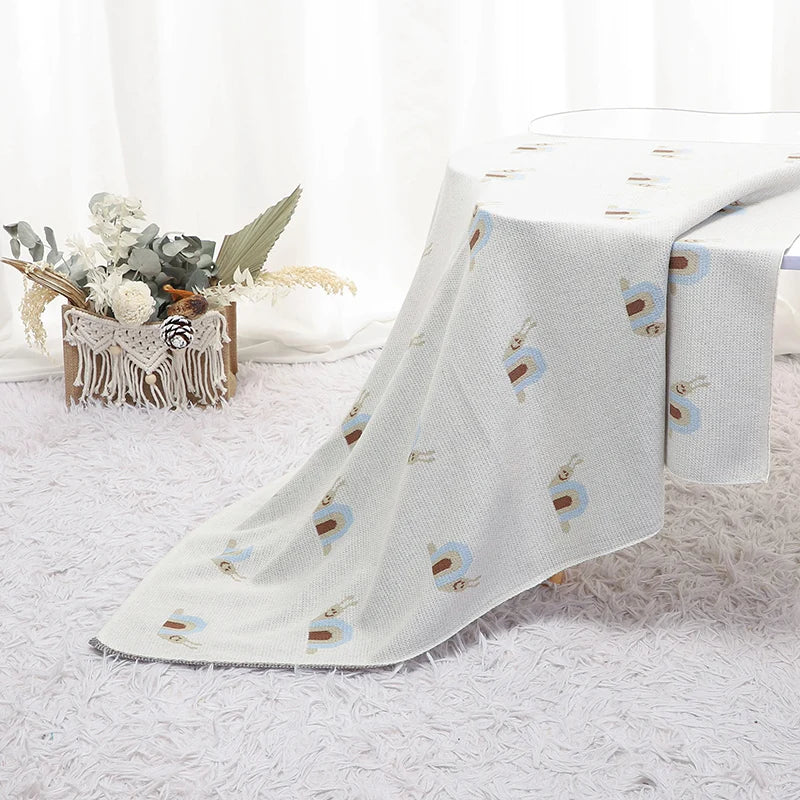 Snail Newborn Blanket - 100% cotton