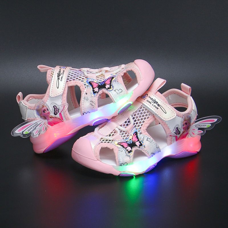 Princess Girls' Sandals with LED