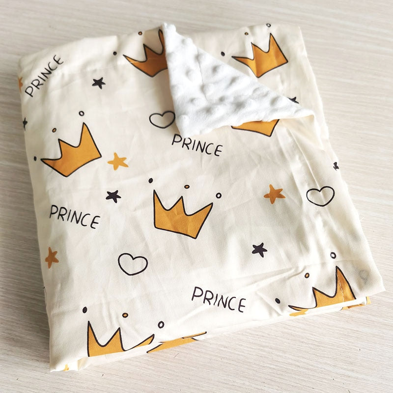 Printed Double-Sided Blanket for Babies - 1 UNIT