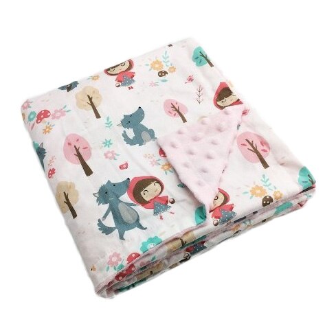 Printed Double-Sided Blanket for Babies - 1 UNIT