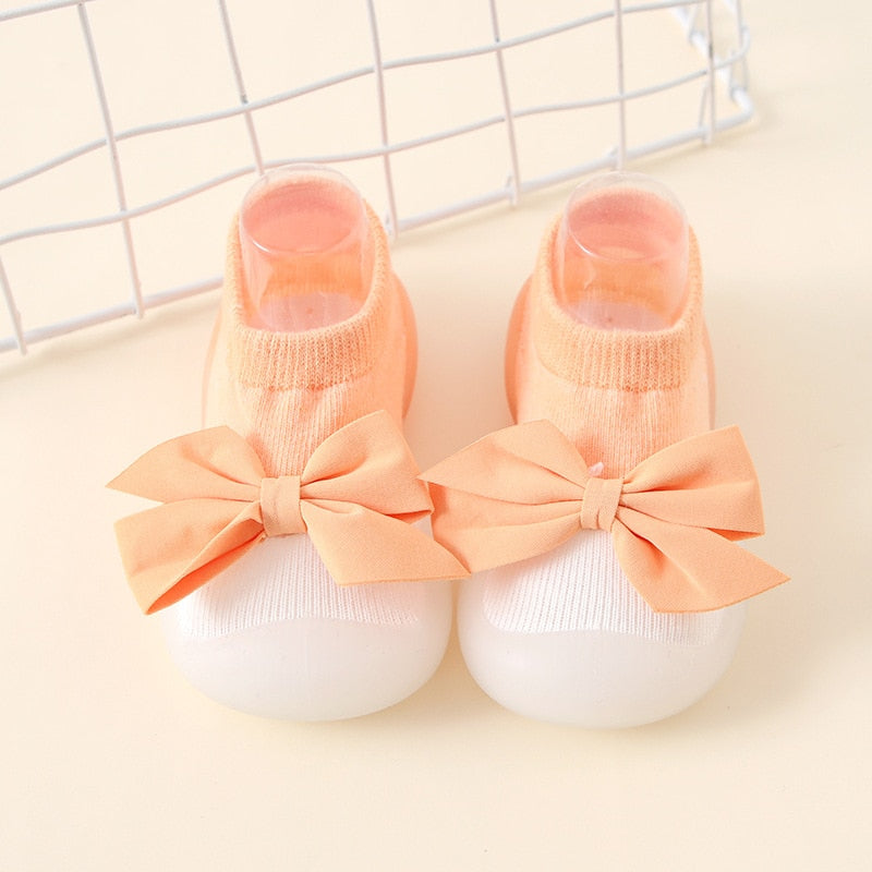 Girls' Tennis Sock with Bow