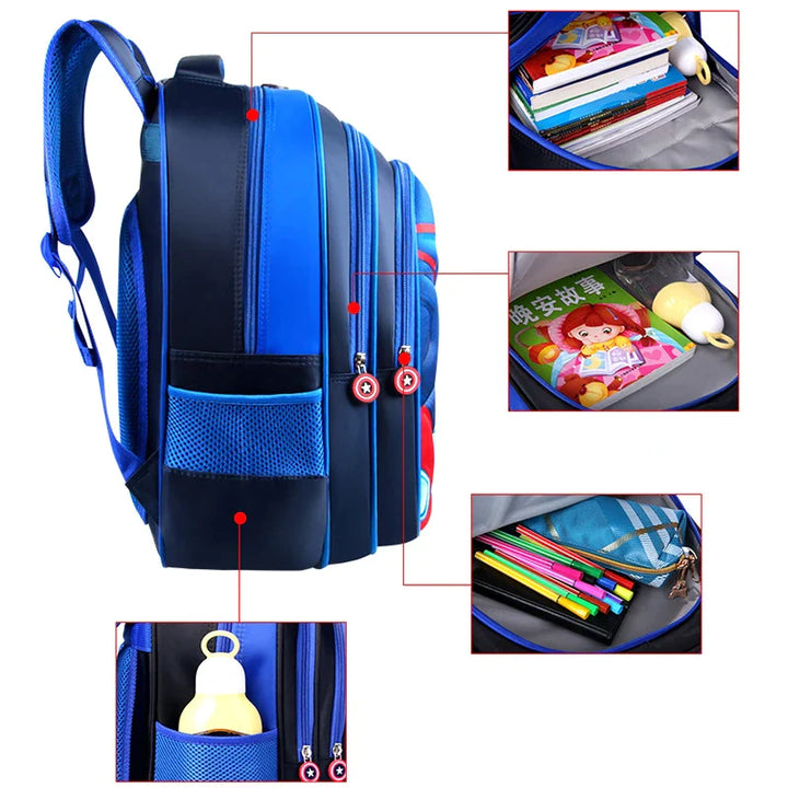 Batman 3D Children's School Backpack