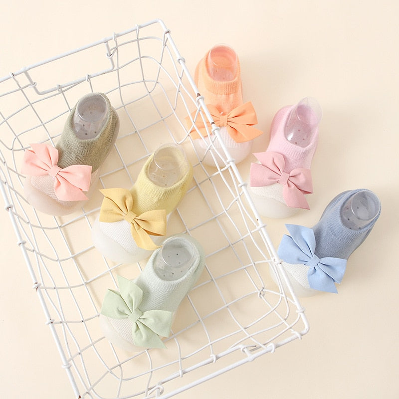 Girls' Tennis Sock with Bow
