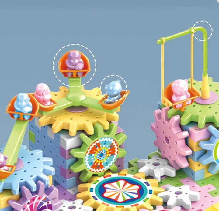 PowerPlay 3D Gear Blocks - Electric Toy