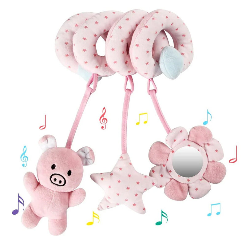 Spiral Mobile for Stroller/Crib (0-1 years) 