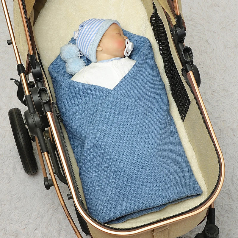 Manta Casual para Bebês - 100% Acrilico