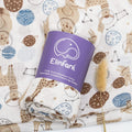 Cueiro Museline Estampado 120x110cm - 1 UN