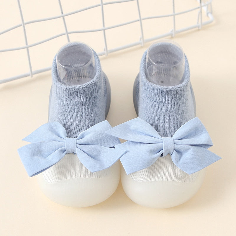Girls' Tennis Sock with Bow