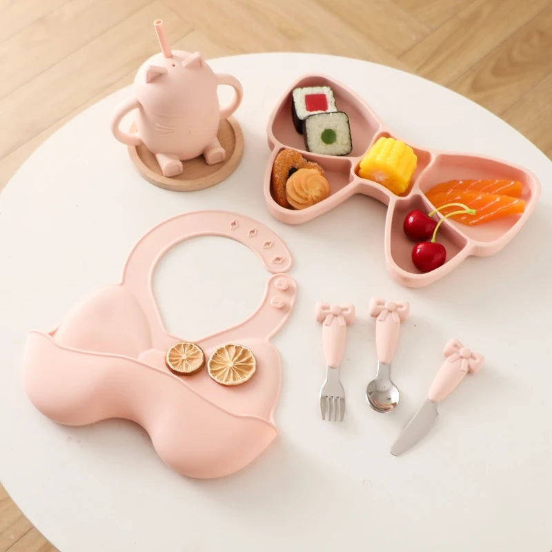 Kit alimentação Laço em silicone - 6 pçs