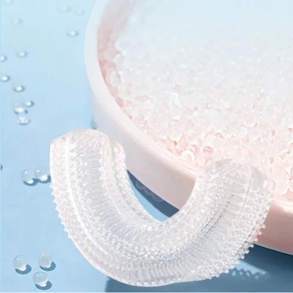 Dino Brush – Escova Infantil 360° em Formato de U (2 a 12 anos)