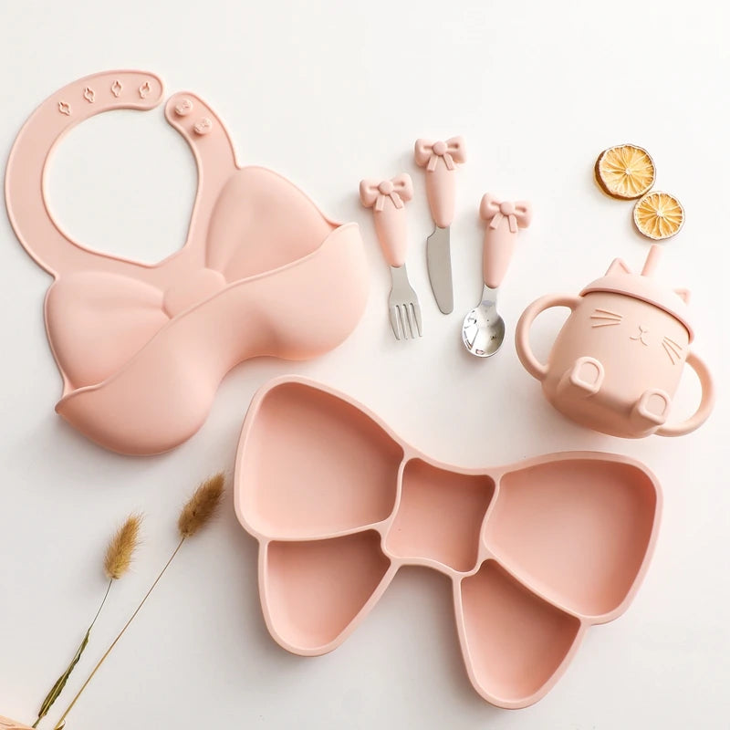 Kit alimentação Laço em silicone - 6 pçs