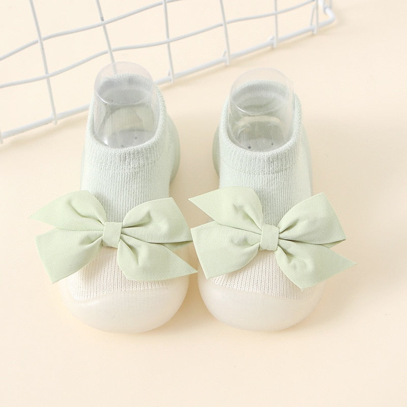 Girls' Tennis Sock with Bow