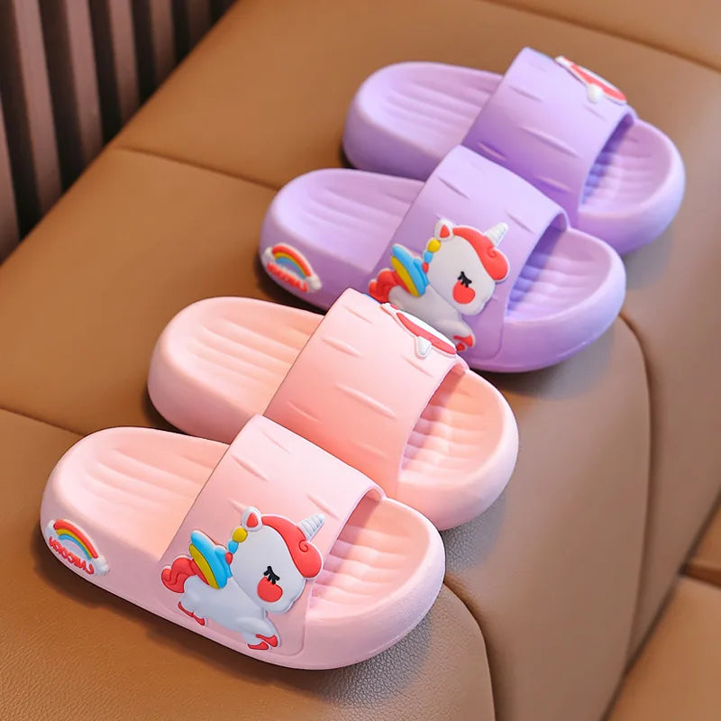 Chinelo Infantil Unicórnio para Meninas