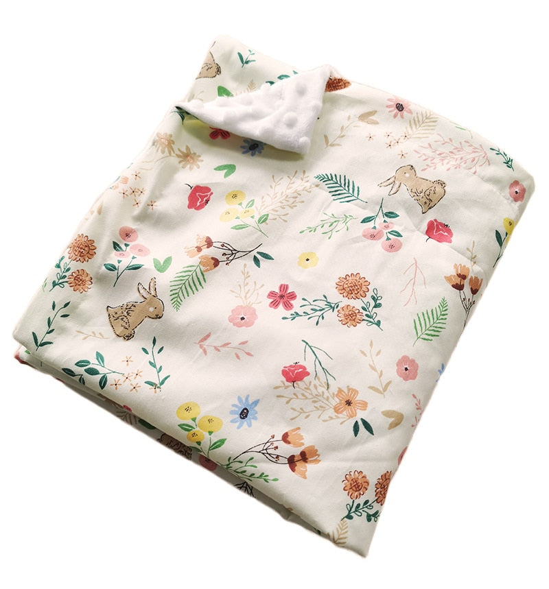 Printed Double-Sided Blanket for Babies - 1 UNIT