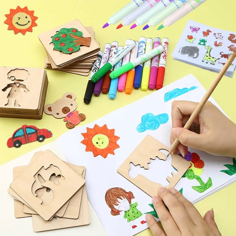 Kids Painting Mold - 20/32Pcs