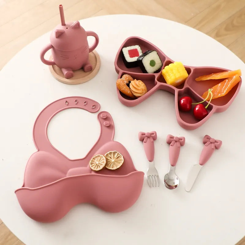 Kit alimentação Laço em silicone - 6 pçs