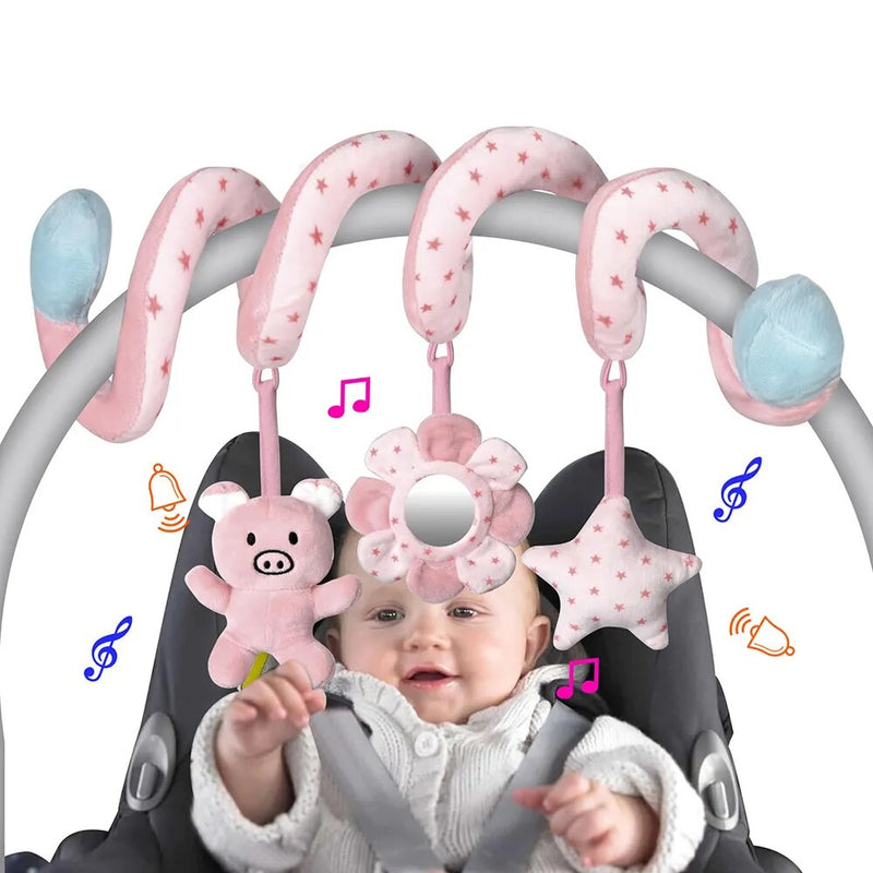 Spiral Mobile for Stroller/Crib (0-1 years) 