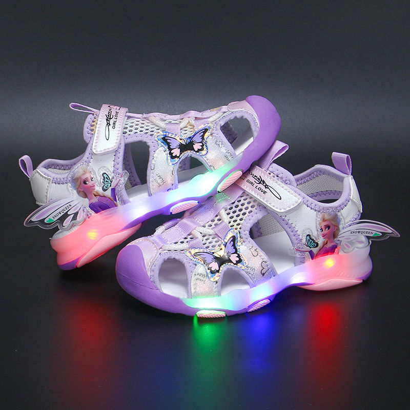 Princess Girls' Sandals with LED