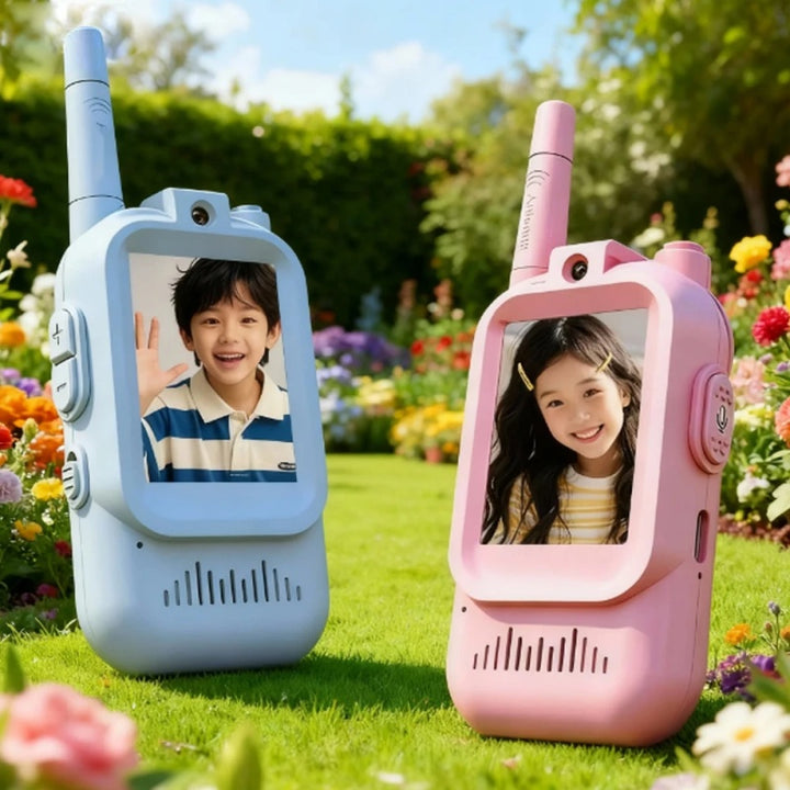 KidTalkie Pro – Comunicador Infantil Interativo com Tela | 2 unidades
