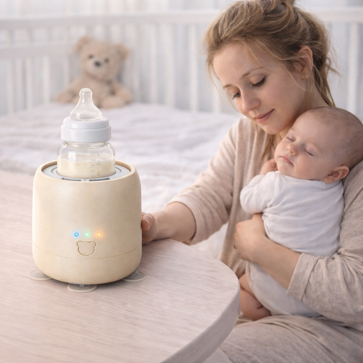 Agitador Automático de Mamadeira Elétrico Silencioso Recarregável USB