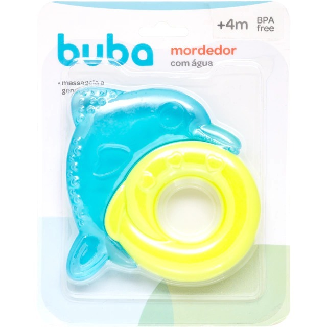 Mordedor de Água buba Mordedor Massageador Dente bebe infantil mordedor