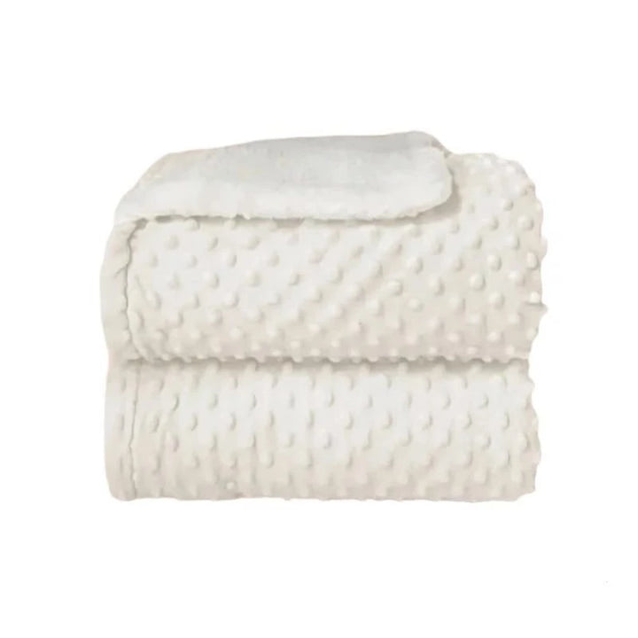 Cobertor Luxo Dupla Face para Bebê | Manta Sherpa Macia e Quentinha 100x75cm