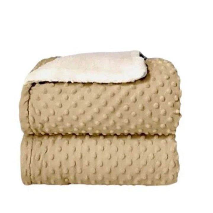 Cobertor Luxo Dupla Face para Bebê | Manta Sherpa Macia e Quentinha 100x75cm