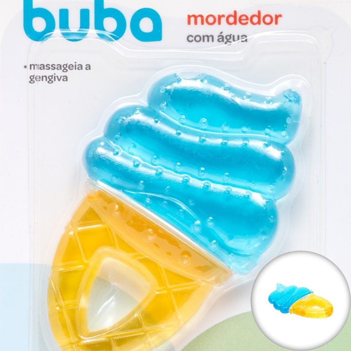 Mordedor de Água buba Mordedor Massageador Dente bebe infantil mordedor