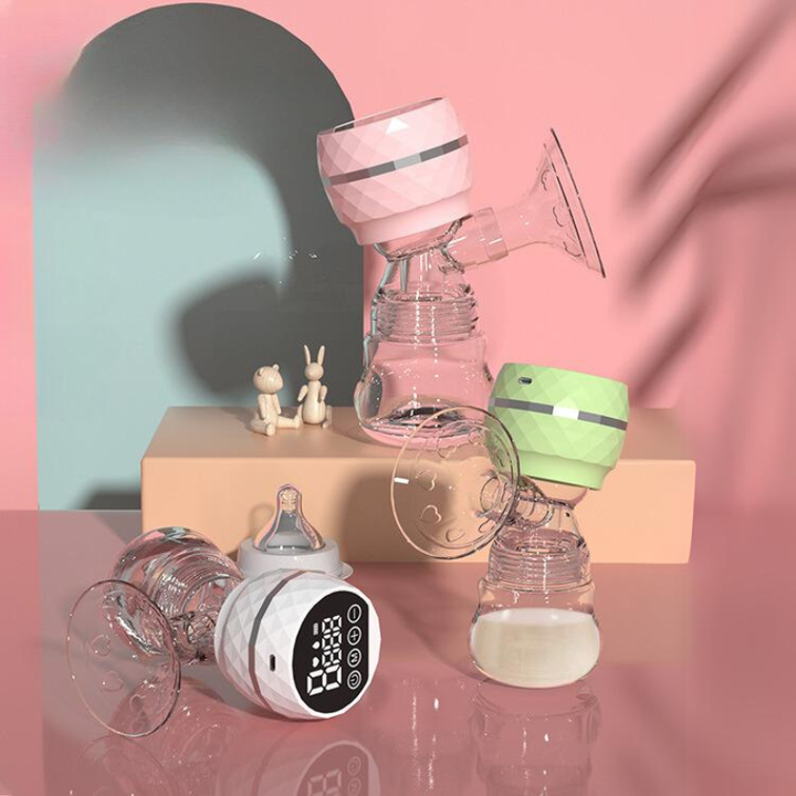 Bomba Automática Para Tirar Leite Amamentação +10pçs Para Armazenamento de leite