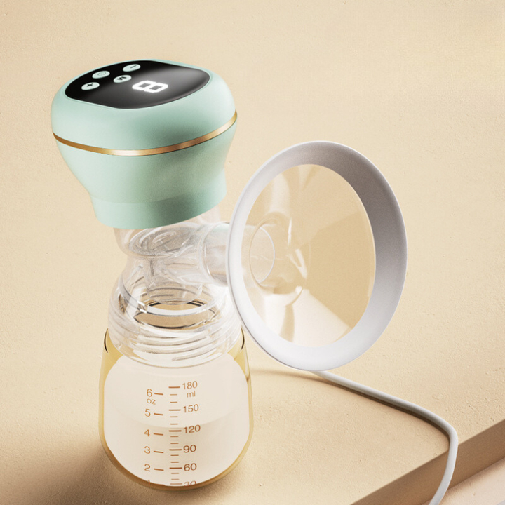 Bomba Automática Para Tirar Leite Amamentação +10pçs Para Armazenamento de leite