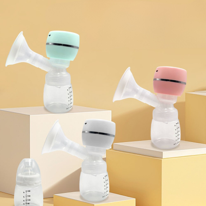 Bomba Automática Para Tirar Leite Amamentação +10pçs Para Armazenamento de leite