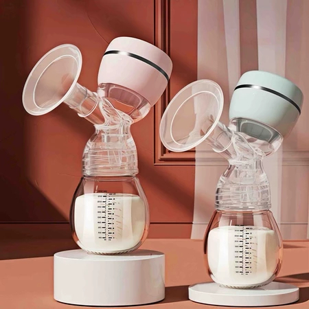 Bomba Automática Para Tirar Leite Amamentação +10pçs Para Armazenamento de leite