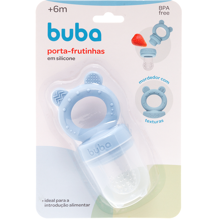 Chupeta Porta Frutinha com Mordedor Silicone
