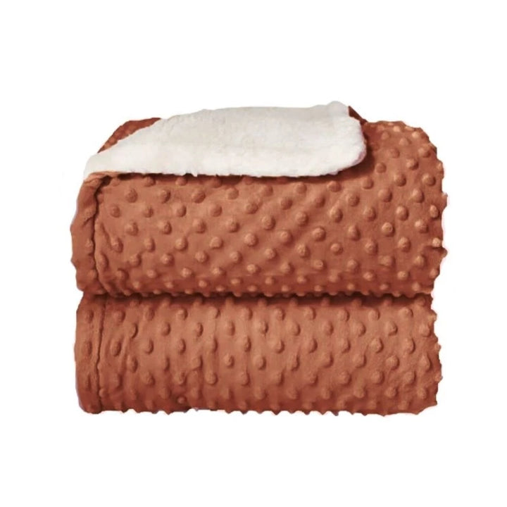 Cobertor Luxo Dupla Face para Bebê | Manta Sherpa Macia e Quentinha 100x75cm
