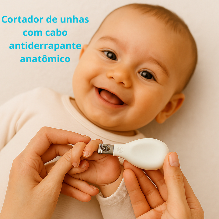 kit de higiene Para Bebê 5 Peças Cuidados Bebe Unha Completo Pimpolho