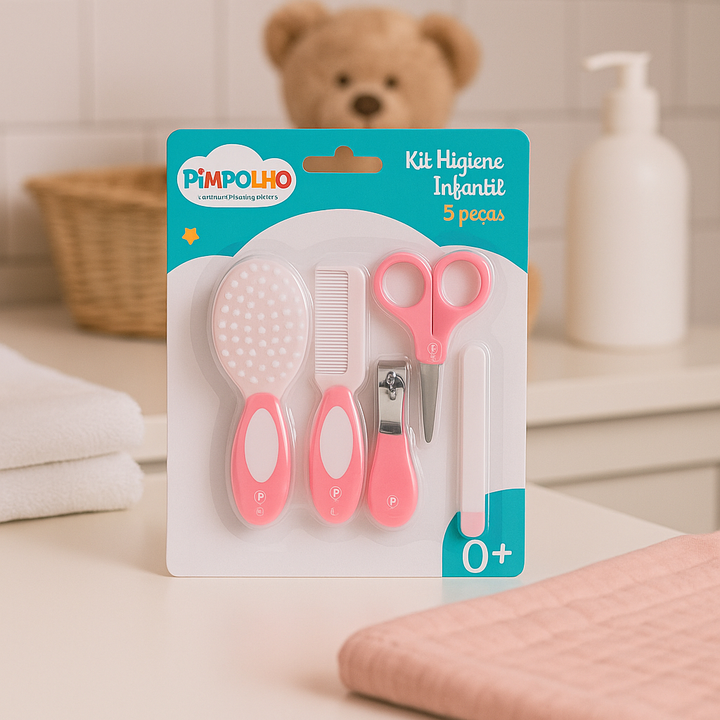 Kit Higiene Bebê – 5 Peças Essenciais