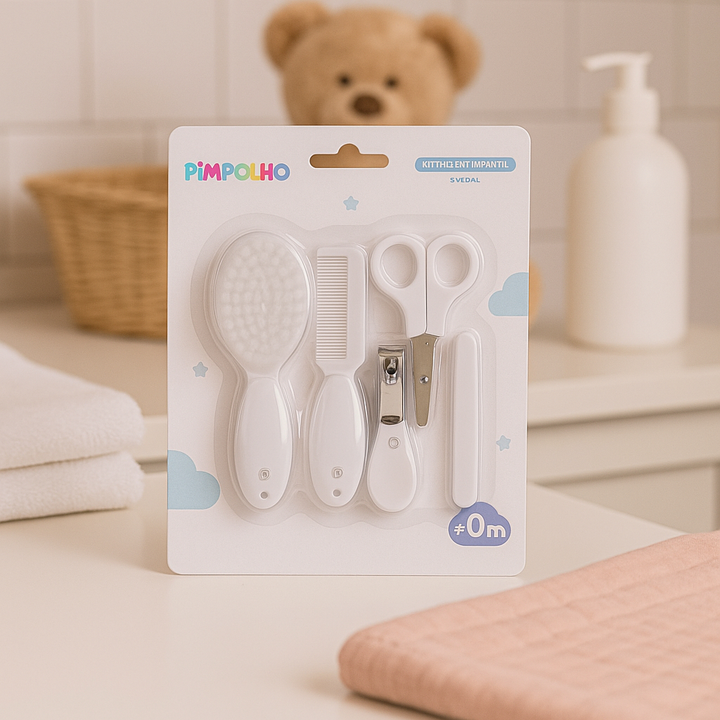 Kit Higiene Bebê – 5 Peças Essenciais