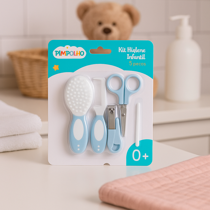 Kit Higiene Bebê – 5 Peças Essenciais