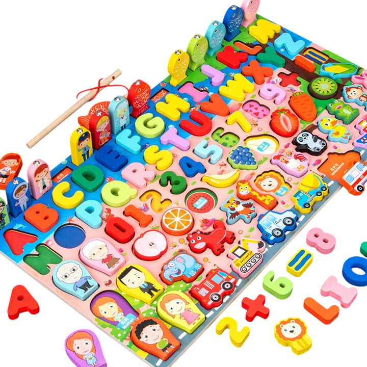 EducaMix - Painel Montessori 9 em 1