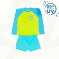 Conjunto de Praia Infantil com UV50+ Seguro e Colorido