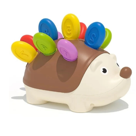 Ouriço Sensorial de Encaixe – Brinquedo Educativo
