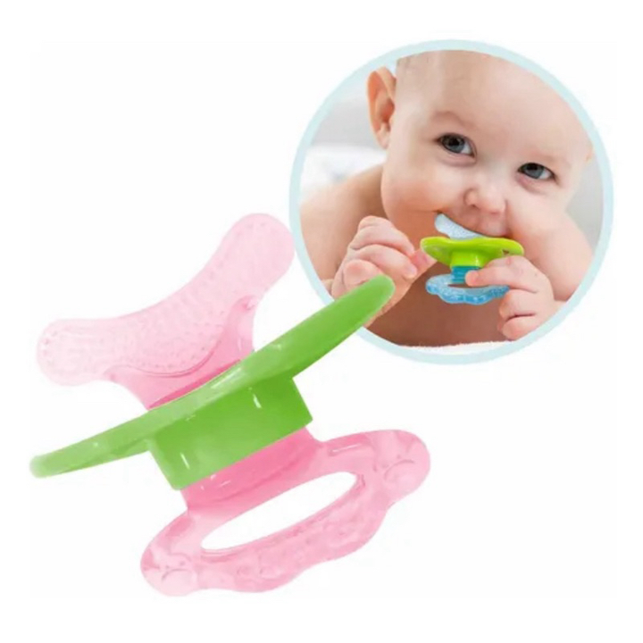 Mordedor Chupeta Massageador De Gengiva - Buba + 4 Meses
