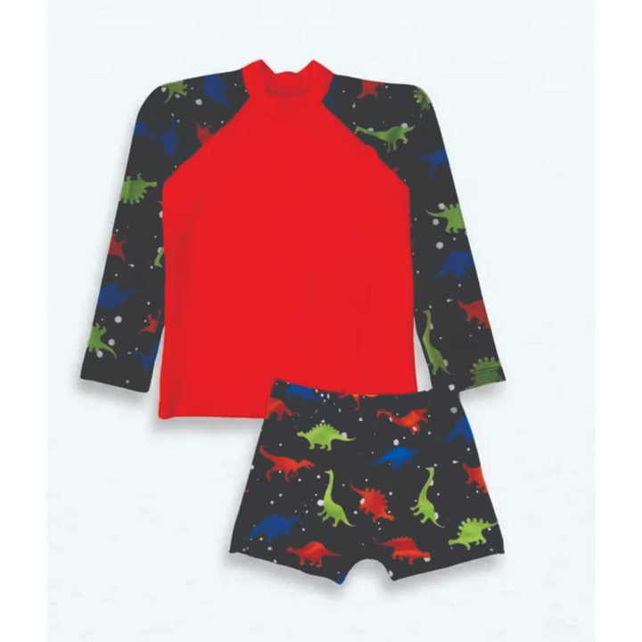Conjunto de Praia Infantil com UV50+ Seguro e Colorido