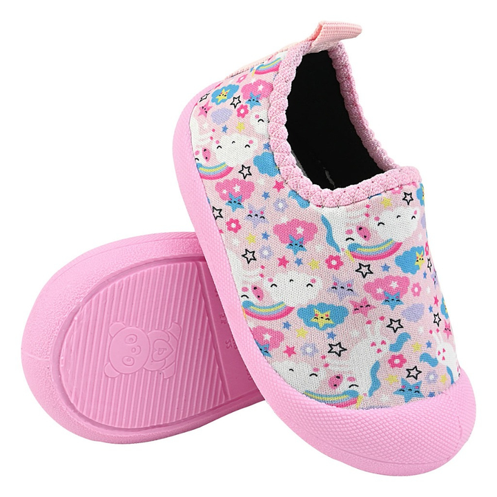 Tênis Infantil Meia Menina Sapatinho Calce Fácil De Bebê Confortável Casual Dia Dia Pandoka
