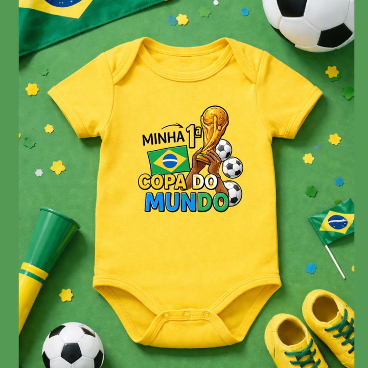 Body Minha Primeira Copa do Mundo